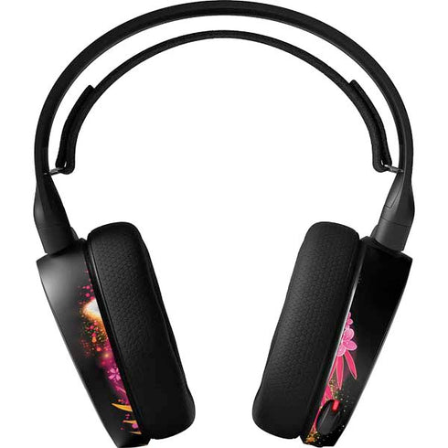 Red Panda with Flowers by Sheena Pike SteelSeries Arctis 3 Skin